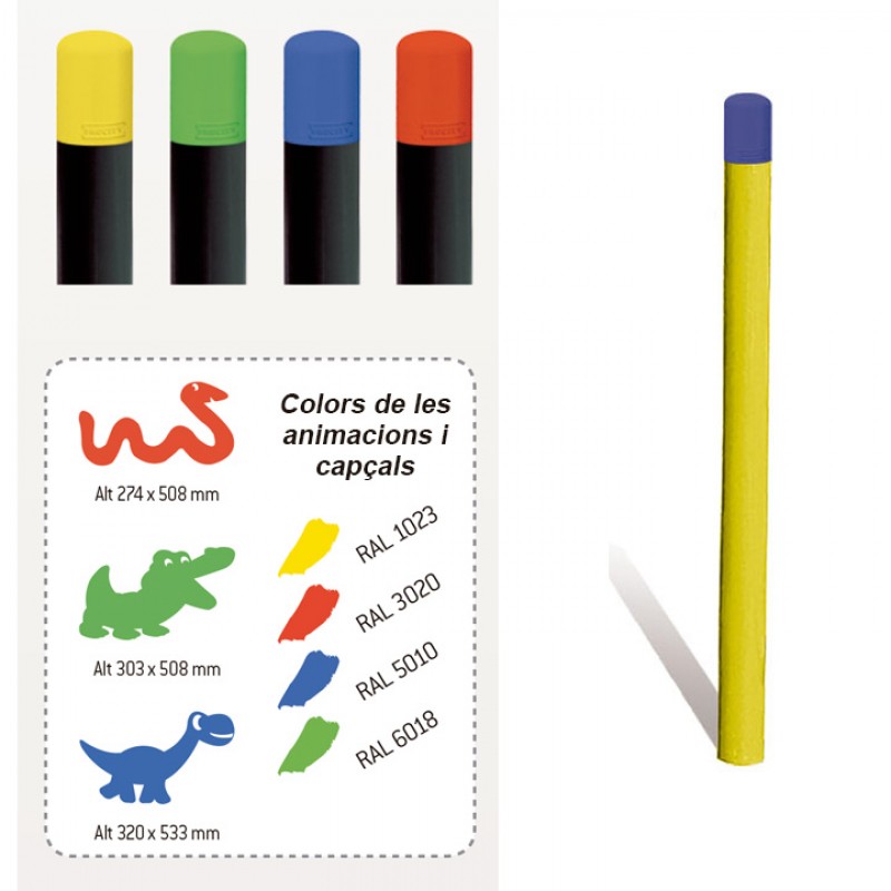 Pilona infantil encreuament especial escola